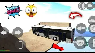 Indian Bus Simulator Game In Mega Ramp Challenge - Bus Mega Ramp Challenge cartoon video - RRA Games