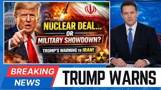 BREAKING: Trump Issues Warning to Iran: Nuclear Deal or Military Action?