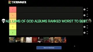 LAMB OF GOD ALBUMS RANKED WORST TO BEST) Extended review #lambofgod