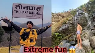 || Group Ride🏍️Tindhara Waterfall💦❤️|| Extreme Fun🤟❤️@biswashshyangbo