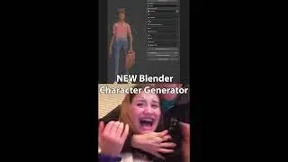 Blender Character Generator