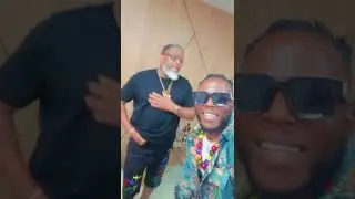 Guys this is moments with boss Larry Gaga himself #viral #larrylegend #glamberts #africa