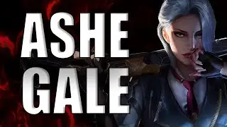 GALE INSANE ASHE GAMEPLAY OVERWATCH SEASON 24 TOP 500