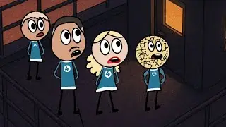 Fantastic 4 : Small Hero Moment! 😅 #shortvideo #animation #cartoon 