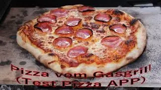 Pizza vom Gasgrill / neues Pizzateig Rezept/ Ich habe die 