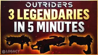 Outriders - 3 Legendaries In 5 Minutes | Insanely Easy Boss Farm