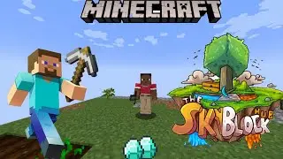 Minecraft Sky block Ep1| Game Review | GP Pro