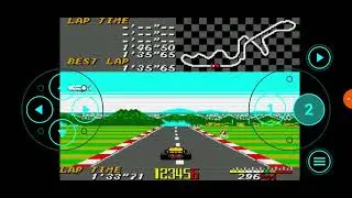 1992 Ayrton Senna's Super GP II Sega Game Gear Title 
