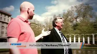 Unterwegs entlang der Linie 1