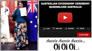 AUSTRALIAN CITIZENSHIP CEREMONY, QUEENSLAND AUSTRALIA