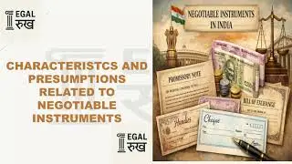 CHARACTERISTICS AND PRESUMPTIONS RELATED TO NEGOTIABLE INSTRUMENT (SEC 118 AND 119 OF NI ACT, 1881)