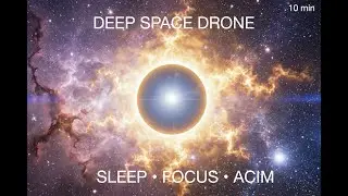 Deep Space Drone for Inner Silence | ACIM Meditation (15 min)
