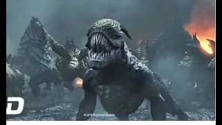 The Great Wall (2016) - The First Battle Against a Monster Horde