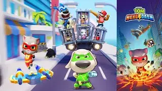 Talking Tom Hero Dash - Running for Save friends