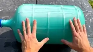 Glass Bottle Drop From Height | Slow Motion ASMR Satisfying Glass Breaking