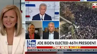 Fox News Anchor Sandra Smith caught on a hot mic, reacting to a nut job doubting Biden&rsquo;s win