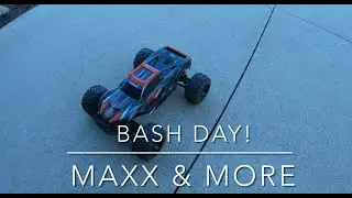 Maxx and more bash! With M2C motor mount