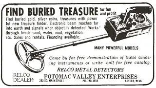 VINTAGE METAL DETECTOR ADS - Entertaining and FUNNY!