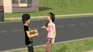 sad emo love story sims 2
