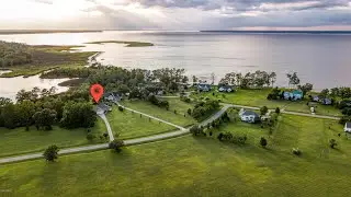 Waterfront Home on 2.09 Acres in Havelock, NC