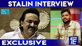 MK Stalin Exclusive Interview | Sathiya Sothanai | The Tamil Edition