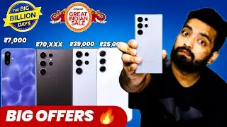 All Best Samsung Phone Discount Deals 🔥 Flipkart BBD & Amazon Festival Sale 2025