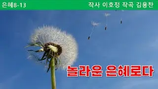놀라운 은혜로다   [창작찬송가] 은혜 8-13