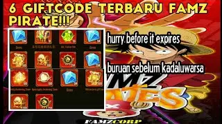 6 giftcode famzpirate terbaru!