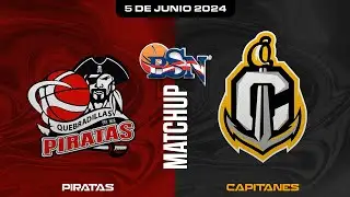 Piratas de Quebradillas vs. Capitanes de Arecibo - BSN2024