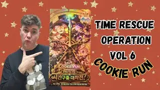 🔥 Opening Cookie Run Kingdom Braverse Volume 6! | Time Rescue Operation Card Pack Unboxing
