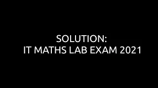2021_PUBLIC EXAM_LAB:01 [VALUE OF FUNCTIONS] SOLUTION