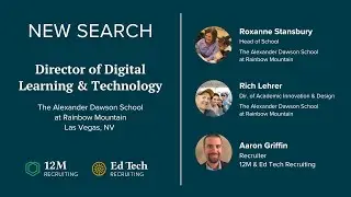 New Search - Interview with the leadership team at The Alexander Dawson School at Rainbow Mountain