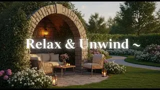 👉 Relaxing Piano Music with Birds Chirping | Peaceful Summer Garden Ambience