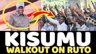 End of RUTO- OBURU Speech Left People Furious in KISUMU - CROWD Walked Out On RUTO!