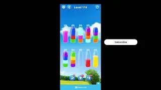 Water Sort - Color Puzzle Game Level 116 | Water Sort Puz Level 116