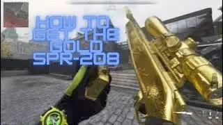 How to unlock the golden spr-208 in mw2