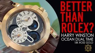 Rolex GMT Alternative - Harry Winston Ocean Dual Time OCEATZ44RR001