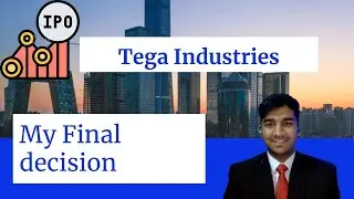Tega Industries IPO Analysis | Apply or Avoid ? | My Final Decision