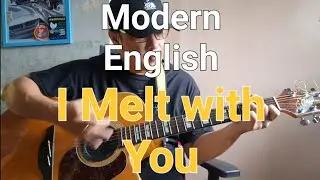 Modern English - I Melt with You (acoustic guitar cover) #1982 #newwave #postpunk 
