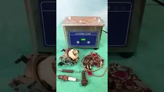 How to Clean jewelry or parts  with Ultrasonic Cleaner #shorts
