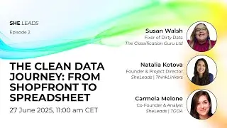 The Clean Data Journey: From Shopfront to Spreadsheet with Susan Walsh (Episode 2)