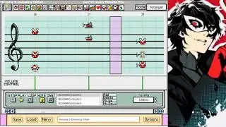 Persona 5: Blooming Villian (Super Mario Paint)