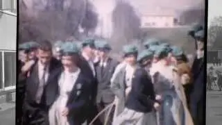 Gr&oslash;nnrussen i Verdal i 1962 p&aring; bes&oslash;k hos Kvello.