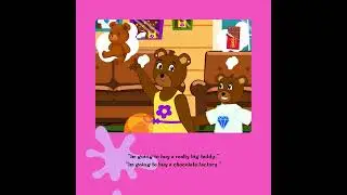 SAVINGS AUDIO BOOK FOR KIDS The Boss Bear Family. Bella & Benny saving journey.