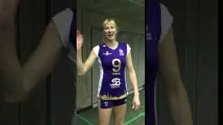 Natalia Mammadova says thank you to InstaVolley fans