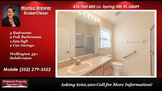 2 bd + Den 2 ba Home in Spring Hill Florida in zip code 34609