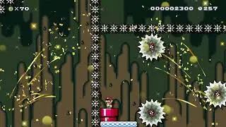 crazy jumps! by Mono-03SSJ 🍄Super Mario Maker 2 Switch 2 No Commentary #dsn
