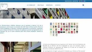LIBRAIRIE ET MAISON D&rsquo;&Eacute;DITION IMBERNON CHEZ LE CORBUSIER