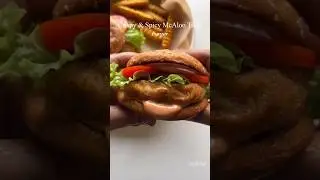Бургер McAloo Tikki #еда #вирусныешорты #бургер #хрустящий #тренд #легко #картофельныезакуски #ка...
