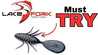 FREE RIG TECHNIQUE USING THE LAKE FORK TACKLE HYPER FREAK